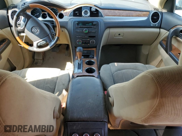 2009 Buick Enclave CX with VIN 5GAER13D49J194914, listed as a Copart auction lot 69853824 with 124,972 mi miles and Salvage Title. Bid and sale history available at DreamBid. Image 8.