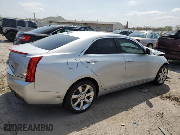 2014 Cadillac ATS Luxury AWD z VIN 1G6AH5RX0E0118215, wystawiony jako Copart lot #54903475 z przebiegiem 90 737 mil mil oraz Szkody całkowita. Historia ofert i sprzedaży dostępna na DreamBid. Obrazek 3.