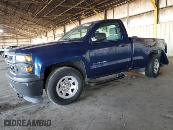 2015 Chevrolet Silverado 1500 Work Truck with VIN 1GCNCPEH3FZ447253, listed as a Copart auction lot 42869365 with 193,817 mi miles and Salvage Title. Bid and sale history available at DreamBid. Image 1.