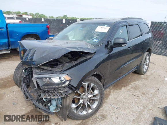 2019 Dodge Durango GT Plus with VIN 1C4RDHDG5KC535120, listed as a IAAI auction lot 41935261 with 100,370 mi miles and . Bid and sale history available at DreamBid. Image 17.