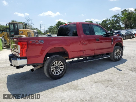 2017 Ford F-250 XLT with VIN 1FT7X2B63HEF07545, listed as a Copart auction lot 56399375 with 216,438 mi miles and Salvage title. Bid and sale history available at DreamBid. Image 3.