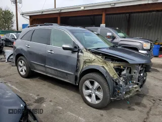 2012 Acura MDX Tech Pkg with VIN 2HNYD2H33CH506479, listed as a Copart auction lot 51346705 with 115,155 mi miles and Salvage Title. Bid and sale history available at carsss.com. Image 4.