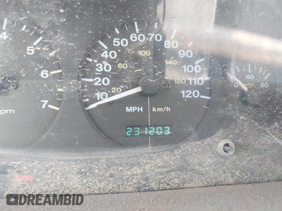 1997 Jeep Grand Cherokee Laredo z VIN 1J4GZ58S4VC720943, wystawiony jako IAAI lot #42648807 z przebiegiem 231 203 mil mil oraz . Historia ofert i sprzedaży dostępna na DreamBid. Obrazek 7.