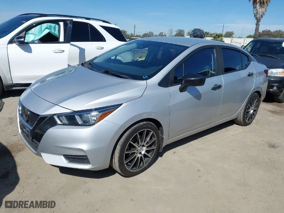 2020 Nissan Versa S with VIN 3N1CN8DV5LL912569, listed as a IAAI auction lot 41762045 with 24,216 mi miles. Bid and sale history available at carsss.com. Image 2.