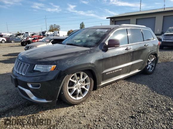 2015 Jeep Grand Cherokee Summit with VIN 1C4RJFJM8FC103117, listed as a Copart auction lot 77695364 with 150,483 mi miles and Salvage Title. Bid and sale history available at carsss.com. Image 1.