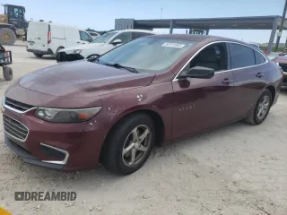 2016 Chevrolet Malibu LS z VIN 1G1ZB5ST3GF293009, wystawiony jako Copart lot #60151985 z przebiegiem 156 649 mil mil oraz Czysty tytuł • Clean title. Historia ofert i sprzedaży dostępna na DreamBid. Obrazek 1.