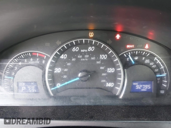 2015 Toyota Camry XLE with VIN 4T4BF1FK9FR461402, listed as a IAAI auction lot 41772628 with 92,795 mi miles and . Bid and sale history available at DreamBid. Image 7.