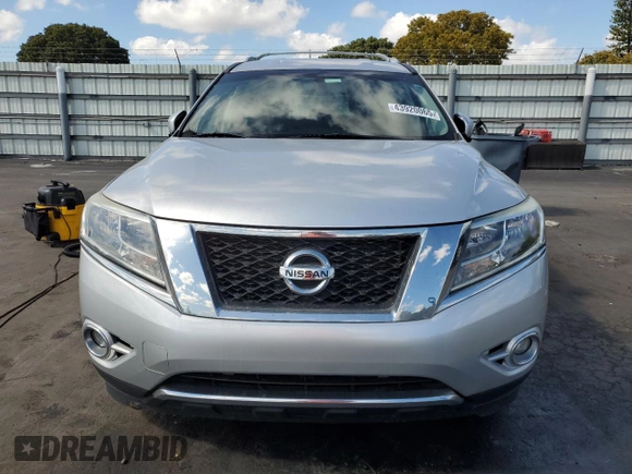2014 Nissan Pathfinder SL with VIN 5N1AR2MN7EC627968, listed as a Copart auction lot 43920065 with 47,210 mi miles and Salvage Title. Bid and sale history available at DreamBid. Image 5.
