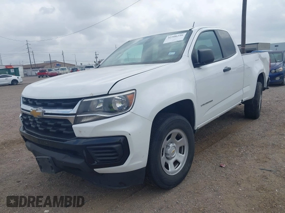 2021 Chevrolet Colorado 2WD Work Truck with VIN 1GCHSBENXM1139792, listed as a IAAI auction lot 42306216 with 78,275 mi miles and . Bid and sale history available at DreamBid. Image 18.