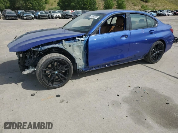 2023 BMW 3 Series 330i xDrive with VIN 3MW89FF01P8C84206, listed as a Copart auction lot 63059275 with Not provided miles and Salvage title. Bid and sale history available at DreamBid. Image 1.