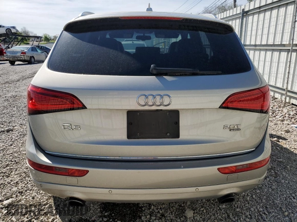 2015 Audi Q5 Premium Plus with VIN WA1LFAFP5FA035183, listed as a Copart auction lot 54483705 with 95,518 mi miles and Clean title. Bid and sale history available at DreamBid. Image 6.