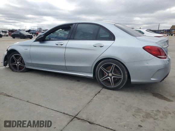 2016 Mercedes-Benz C 450 AMG with VIN 55SWF6EB6GU125889, listed as a Copart auction lot 45190995 with 108,440 mi miles and Clean Title. Bid and sale history available at carsss.com. Image 2.