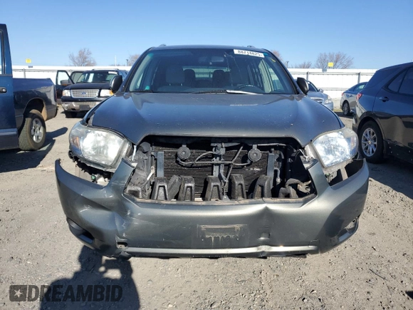 2010 Toyota Highlander Hybrid with VIN JTEBW3EH0A2044721, listed as a Copart auction lot 88714825 with 224,953 mi miles and Salvage Title. Bid and sale history available at carsss.com. Image 5.