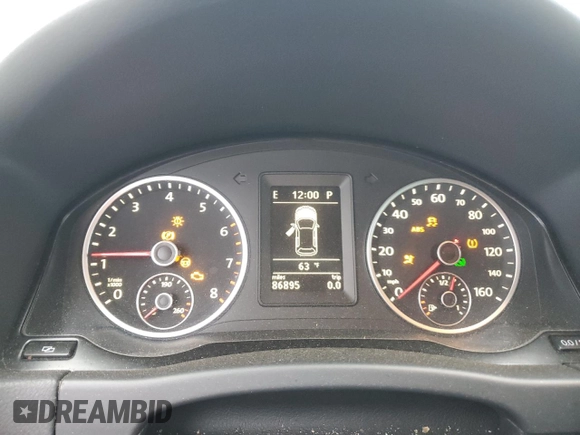 2011 Volkswagen Tiguan SE with VIN WVGBV7AXXBW538750, listed as a Copart auction lot 56604715 with 86,895 mi miles and Salvage title. Bid and sale history available at DreamBid. Image 9.