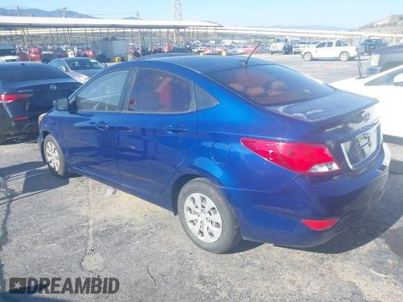 2015 Hyundai Accent GLS with VIN KMHCT4AE0FU861276, listed as a IAAI auction lot 42110900 with 72,031 mi miles and . Bid and sale history available at carsss.com. Image 3.