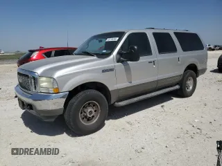 2002 Ford Excursion XLT with VIN 1FMNU41S12EB66529, listed as a Copart auction lot 49739255 with 188,896 mi miles and Clean Title. Bid and sale history available at DreamBid. Image 1.