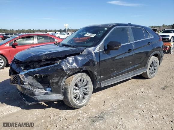 2023 Mitsubishi Eclipse Cross LE with VIN JA4ATVAA7PZ001890, listed as a Copart auction lot 88720005 with 20,741 mi miles and Salvage Title. Bid and sale history available at carsss.com. Image 1.