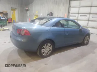 2007 Volkswagen Eos 2.0T with VIN WVWBA71F47V044596, listed as a Copart auction lot 48430555 with 88,401 mi miles and Salvage Title. Bid and sale history available at DreamBid. Image 3.