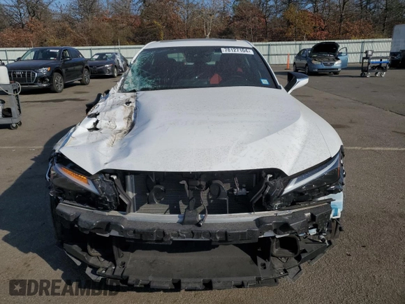 2023 Lexus IS with VIN JTHGZ1E29P5032672, listed as a Copart auction lot 78127104 with 6,239 mi miles and Salvage Title. Bid and sale history available at carsss.com. Image 5.