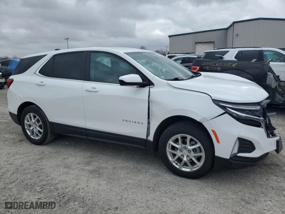 2022 Chevrolet Equinox LT with VIN 3GNAXUEV3NS203273, listed as a Copart auction lot 50309715 with 19,861 mi miles and Salvage Title. Bid and sale history available at carsss.com. Image 4.