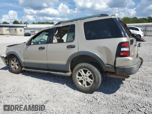 2006 Ford Explorer XLT with VIN 1FMEU63E26UA68236, listed as a Copart auction lot 80157424 with Not provided miles and Salvage title. Bid and sale history available at DreamBid. Image 2.