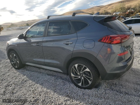 2021 Hyundai Tucson Sport with VIN KM8J3CAL3MU389264, listed as a Copart auction lot 78488624 with 22,299 mi miles and Salvage Title. Bid and sale history available at carsss.com. Image 2.