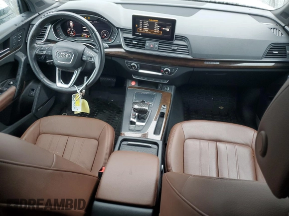2019 Audi Q5 Premium Plus z VIN WA1BNAFY9K2136710, wystawiony jako Copart lot #55997445 z przebiegiem 56 996 mil mil oraz Szkoda całkowita • Salvage title. Historia ofert i sprzedaży dostępna na DreamBid. Obrazek 8.