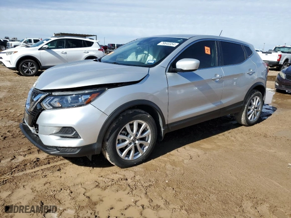 2022 Nissan Rogue Sport S with VIN JN1BJ1AV6NW346115, listed as a Copart auction lot 79640354 with 55,283 mi miles and Salvage Title. Bid and sale history available at carsss.com. Image 1.