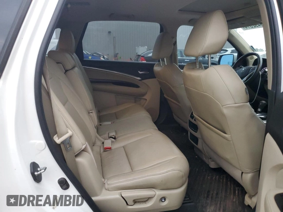 2015 Acura MDX Technology with VIN 5FRYD3H41FB012506, listed as a Copart auction lot 79492514 with 236,232 mi miles and Salvage Title. Bid and sale history available at DreamBid. Image 11.