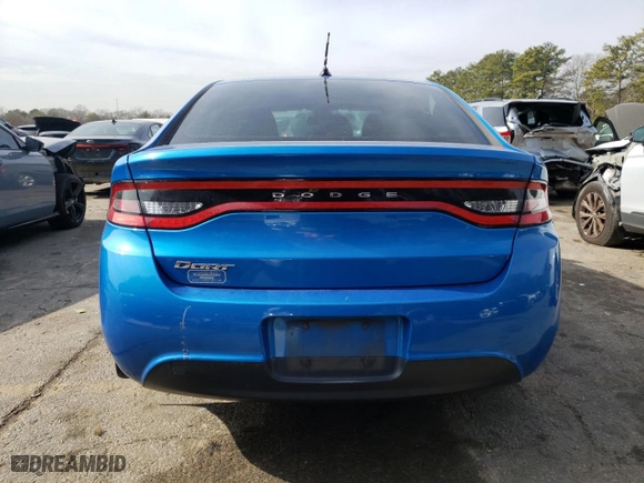 2016 Dodge Dart SE with VIN 1C3CDFAA4GD701045, listed as a Copart auction lot 42501445 with NaN miles and Salvage Title. Bid and sale history available at carsss.com. Image 6.