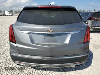 2021 Cadillac XT5 FWD Premium Luxury with VIN 1GYKNCR42MZ152066, listed as a Copart auction lot 44779085 with 11,529 mi miles and Salvage title. Bid and sale history available at DreamBid. Image 6.