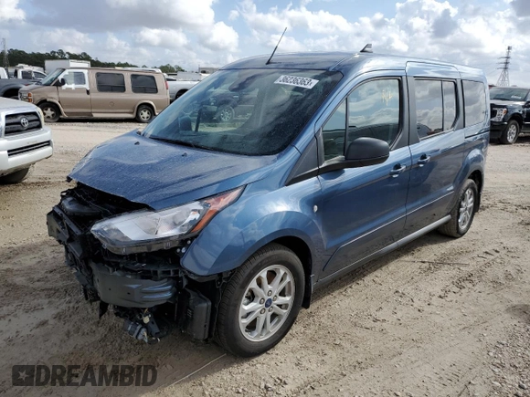 2022 Ford Transit Connect XLT с VIN NM0GS9F29N1534649, выставлен на аукционе Copart как лот 36236363 с пробегом 1 360 миль миль и . История ставок и продаж доступна на DreamBid. Изображение 1.