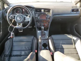 2015 Volkswagen Golf GTI Autobahn w/Performance Pkg with VIN 3VW447AUXFM091605, listed as a Copart auction lot 87296154 with 49,817 mi miles and Salvage Title. Bid and sale history available at carsss.com. Image 8.