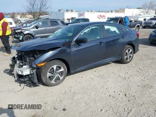 2020 Honda Civic LX z VIN 2HGFC2F61LH570034, wystawiony jako IAAI lot #41784357 z przebiegiem Nie podano mil oraz . Historia ofert i sprzedaży dostępna na DreamBid. Obrazek 2.