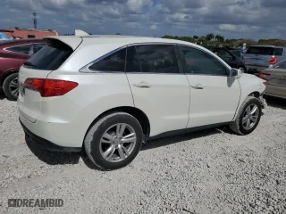 2013 Acura RDX Tech Pkg with VIN 5J8TB4H5XDL005095, listed as a Copart auction lot 53839005 with 115,742 mi miles and Salvage Title. Bid and sale history available at carsss.com. Image 3.