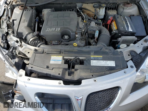 2006 Pontiac G6 GT with VIN 1G2ZH558464230447, listed as a Copart auction lot 62491755 with 157,596 mi miles and Salvage title. Bid and sale history available at DreamBid. Image 11.