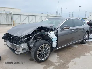2022 Lexus LS with VIN JTHD51FF5N5015672, listed as a IAAI auction lot 41286408 with 30,047 mi miles. Bid and sale history available at carsss.com. Image 2.