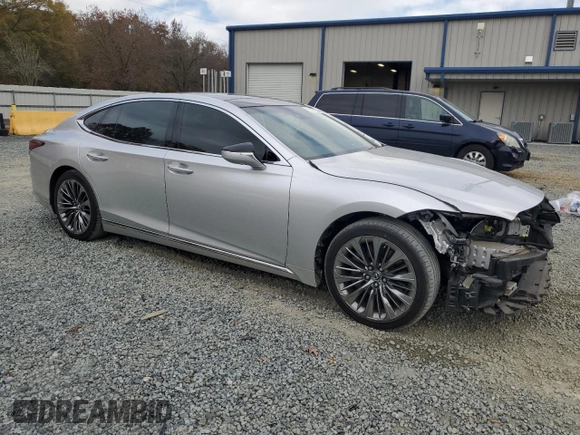 2018 Lexus LS 500 z VIN JTHB5LFFXJ5001540, wystawiony jako Copart lot #82084134 z przebiegiem 58 974 mil mil oraz Szkoda całkowita • Salvage title. Historia ofert i sprzedaży dostępna na DreamBid. Obrazek 4.