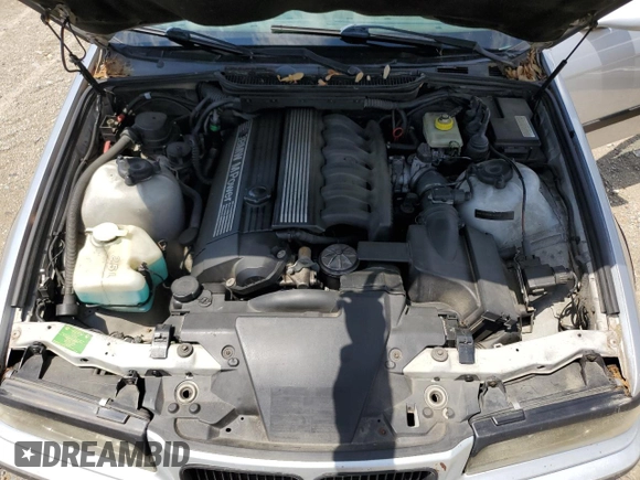 1998 BMW M3 with VIN WBSCD0324WEE14128, listed as a Copart auction lot 54891485 with 247,866 mi miles and Clean title. Bid and sale history available at DreamBid. Image 11.