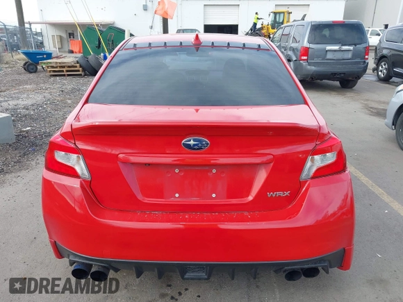 2016 Subaru WRX with VIN JF1VA1B65G9822492, listed as a IAAI auction lot 41500705 with 104,106 mi miles. Bid and sale history available at carsss.com. Image 16.
