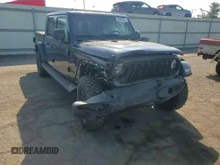 2025 Jeep Gladiator Willys с VIN 1C6PJTAG9SL512776, выставлен на аукционе Copart как лот 55458875 с пробегом 1 006 миль миль и Списание • Salvage title. История ставок и продаж доступна на DreamBid. Изображение 14.