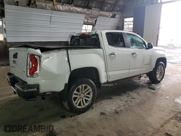 2020 GMC Canyon 4WD SLT with VIN 1GTG6DENXL1235528, listed as a Copart auction lot 78392004 with 41,198 mi miles and Salvage Title. Bid and sale history available at carsss.com. Image 3.