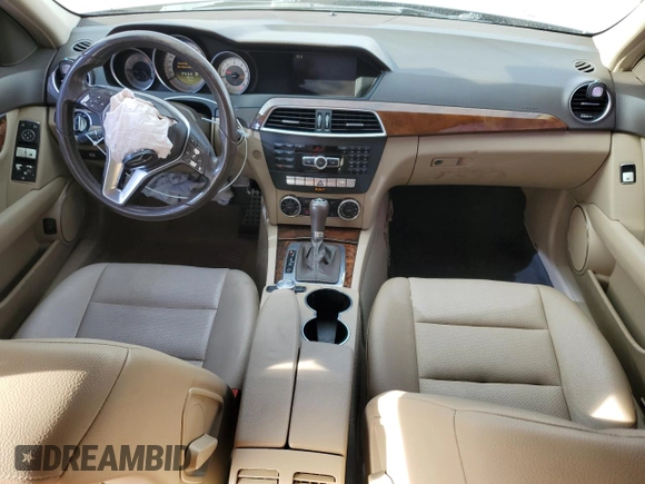 2012 Mercedes-Benz C 250 Sport with VIN WDDGF4HB4CA628268, listed as a Copart auction lot 51702505 with 148,387 mi miles and Salvage Title. Bid and sale history available at DreamBid. Image 8.