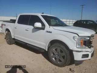 2019 Ford F-150 XL with VIN 1FTEW1E54KKC47379, listed as a Copart auction lot 52138325 with 125,153 mi miles and Salvage Title. Bid and sale history available at carsss.com. Image 4.