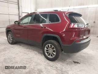 2019 Jeep Cherokee Latitude Plus with VIN 1C4PJMLX0KD185576, listed as a IAAI auction lot 40929611 with 105,546 mi miles and . Bid and sale history available at DreamBid. Image 3.
