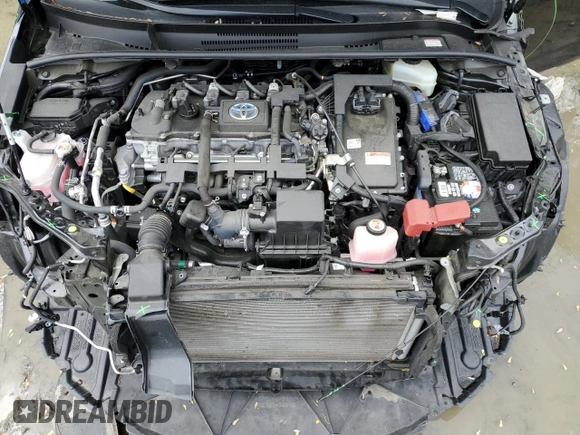 2021 Toyota Corolla Hybrid LE with VIN JTDEAMDE1MJ002887, listed as a Copart auction lot 53092595 with 65,547 mi miles and Salvage Title. Bid and sale history available at carsss.com. Image 11.