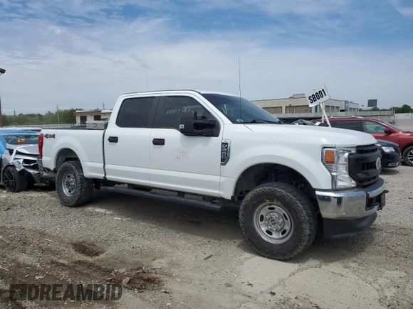 2020 Ford F-250 XL with VIN 1FT7W2B6XLEE09477, listed as a Copart auction lot 54715735 with Not provided miles and Clean title. Bid and sale history available at DreamBid. Image 4.