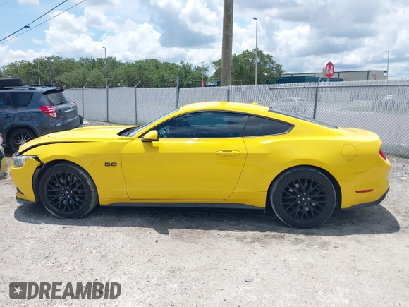 2015 Ford Mustang GT z VIN 1FA6P8CF4F5362399, wystawiony jako IAAI lot #42414261 z przebiegiem 45 823 mil mil oraz . Historia ofert i sprzedaży dostępna na DreamBid. Obrazek 14.