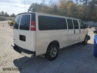 2019 Chevrolet Express Passenger LT with VIN 1GAZGPFG2K1194651, listed as a Copart auction lot 79104414 with 137,683 mi miles and Salvage Title. Bid and sale history available at carsss.com. Image 3.