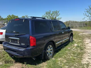 2007 Infiniti QX56 with VIN 5N3AA08A47N804400, listed as a Copart auction lot 49130125 with 202,776 mi miles and Clean Title. Bid and sale history available at carsss.com. Image 4.